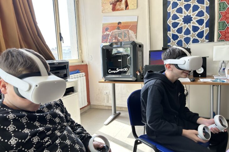 REALTA' VIRTUALE IN ATELIER CREATIVO